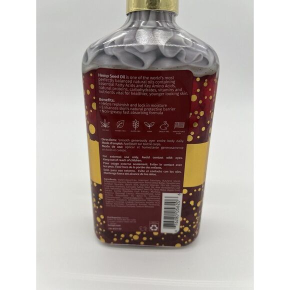 HEMPZ APPLE CIDER & NUTMEG HERBAL BODY MOISTURIZER 17OZ NEW 2024 LIMITED EDITION - Picture 3 of 5